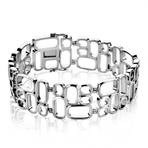 Zinzi Armband, Model MVA3 Mart Visser (breedte: 18mm.- lengte: 18cm.) - 20076