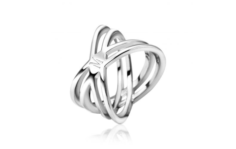 Zinzi Ring, Model MVR12  Mart Visser (breedte: 19mm.- maat 58) - 20083