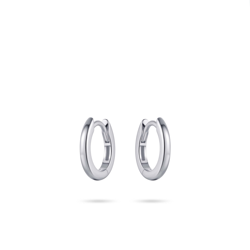Oorringen, zilver (2x13,5mm) - 20091