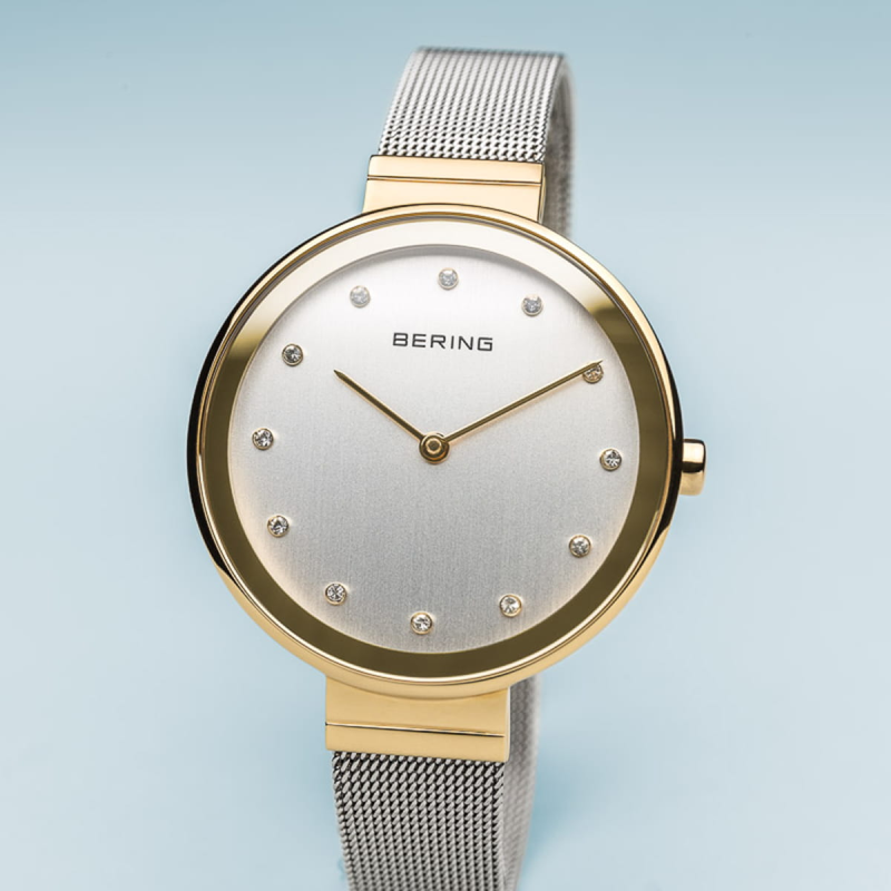 Bering Dameshorloge Quartz, model 12034-010 Bi-Colour. - 20134 Bering Dameshorloge Quartz, model 12034-010 Bi-Colour. - 20134