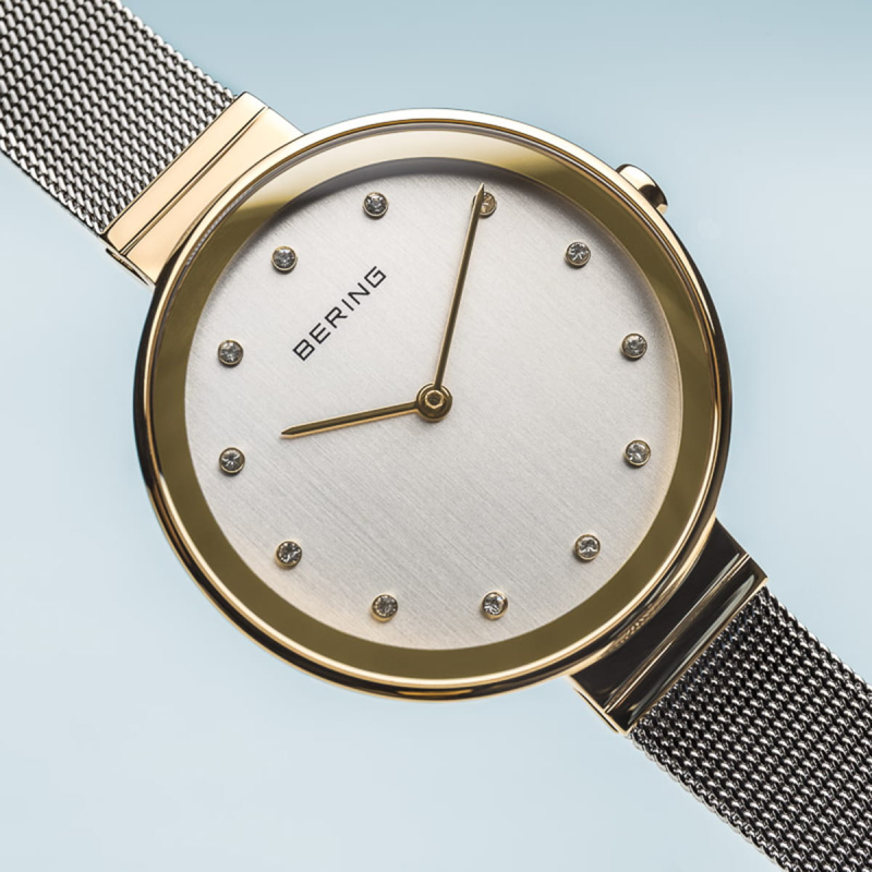 Bering Dameshorloge Quartz, model 12034-010 Bi-Colour. - 20134 Bering Dameshorloge Quartz, model 12034-010 Bi-Colour. - 20134