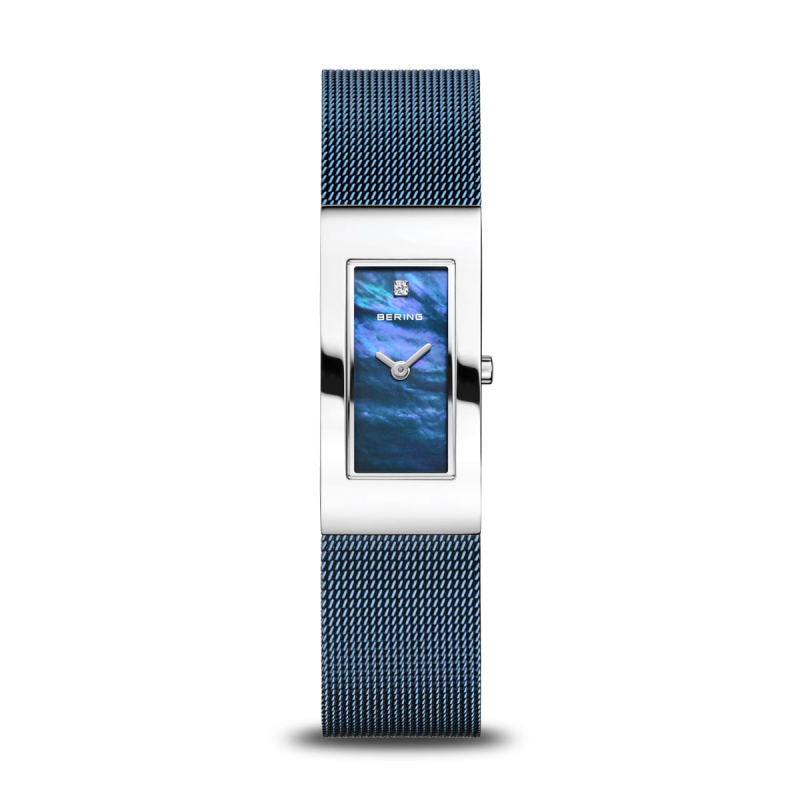 Bering Dameshorloge Quartz, model 10817-307 Blauw Rechthoek - 20146 Bering Dameshorloge Quartz, model 10817-307 Blauw Rechthoek - 20146