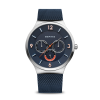 Bering Herenhorloge Quartz, model 33441-307, Blauw. - 20154