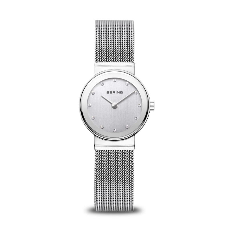 Bering Dameshorloge Quartz, model 10126-000, Zilverkleurig - 20155 Bering Dameshorloge Quartz, model 10126-000, Zilverkleurig - 20155