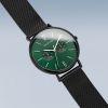 Bering Herenhorloge Quartz, model 14240-128 Groen/Zwart. - 20161