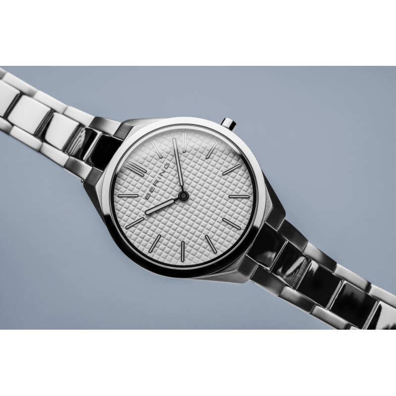 Bering Dameshorloge Quartz, model 17231-700 Ultra Slim, Zilver. - 20174 Bering Dameshorloge Quartz, model 17231-700 Ultra Slim, Zilver. - 20174