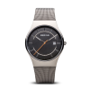 Bering Herenhorloge Quartz, model 11938-007 staal/grijs. - 20259