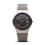 Bering Herenhorloge Quartz, model 11938-007 staal/grijs. - 20259
