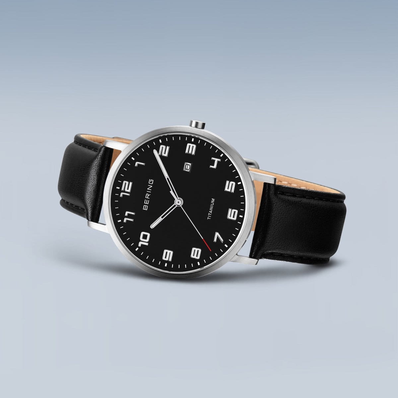 Bering Herenhorloge, 18640-402 Titanium (40mm). - 20871 Bering Herenhorloge, 18640-402 Titanium (40mm). - 20871