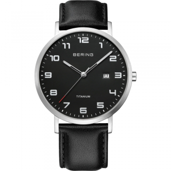 Bering Herenhorloge 18640-402 Titanium (40mm). - 20871
