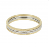 My Bendel Ring, Edelstaal. Aanschuifring 1mm (maat 18). - 21225