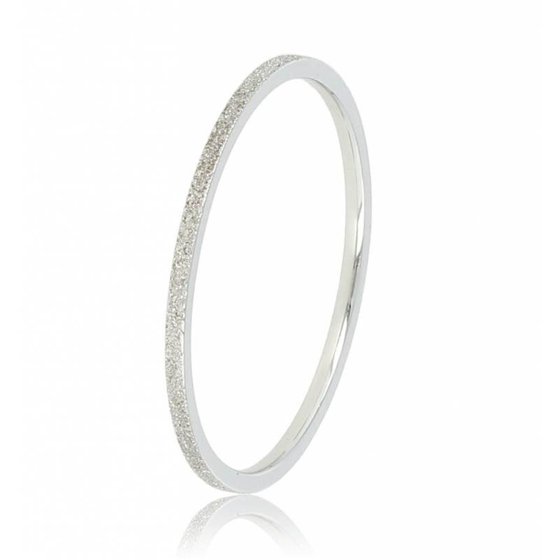 My Bendel Ring, Edelstaal. Aanschuifring 1mm (maat 16). - 21181