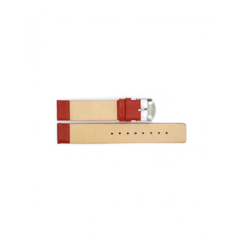 Horlogeband 14mm Rood - 21236