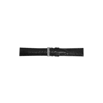 High end, genuine lizard leather watch strap with padding and stitching. Fitted with a stainless steel buckle - 21240