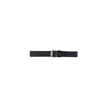 Horlogeband 18mm Zwart Parallel - 21241