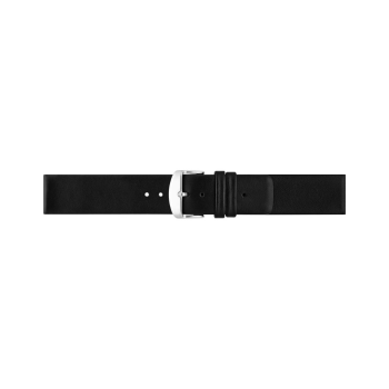 Horlogeband 18mm Zwart Parallel - 21241