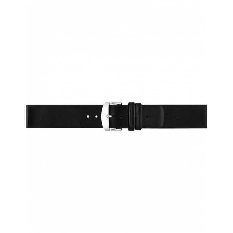 Horlogeband 18mm Zwart Parallel - 21241