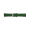 calf leather watch strap with fine lizard print and nubuck lining. This semi padded watch strap is soft and has a stainless steel buckle. - 21242