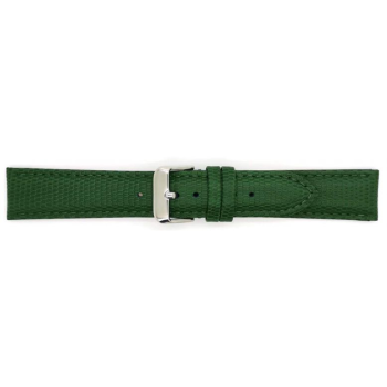 calf leather watch strap with fine lizard print and nubuck lining. This semi padded watch strap is soft and has a stainless steel buckle. - 21242 calf leather watch strap with fine lizard print and nubuck lining. This semi padded watch strap is soft and has a stainless steel buckle. - 21242