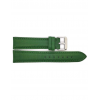 calf leather watch strap with fine lizard print and nubuck lining. This semi padded watch strap is soft and has a stainless steel buckle. - 21242