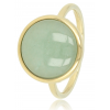 My Bendel Ring, edelstaal verguld. met Fluoriet - 21559 My Bendel Ring, edelstaal verguld. met Fluoriet - 21559