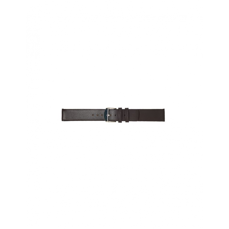 Horlogeband 14mm Bruin. - 21582