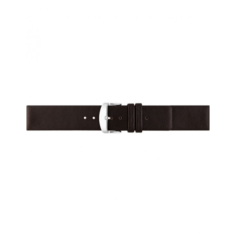 Horlogeband 14mm Bruin. - 21582