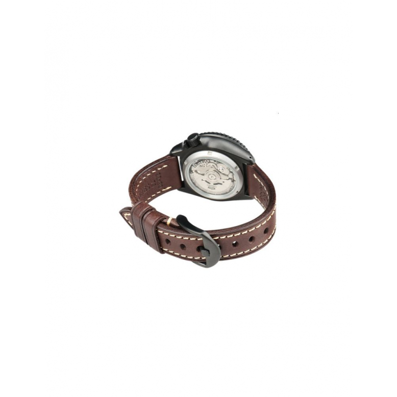 High quality Top Grain Leather Watch strap. Genuine Italian calf leatherskin watch strap. The lining and the topside are made of the same high quality leather. The watch strap has no padding and is extremely flexible. Fitted with a stainless steel, PVD bl
