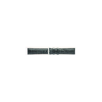 Horlogeband 18mm Grijs Krokodillenprint - 21591