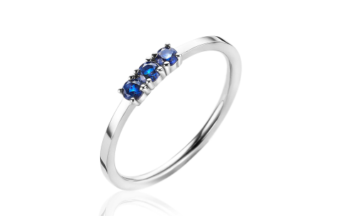 Zinzi ring, model ZIR2127B (mt. 52) Blauw - 21632