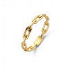 Jackie Ring,14krt.goud Baia Link  (maat 54) - 22005