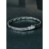 TAJ AMSTERDAM Zilveren Gevlochten Herenarmband AODH SMALL 5mm.breed - 22235