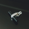 TAJ AMSTERDAM Zilveren T-Bar Hanger Binh met Onyx (21x25mm)"bescherming en emotionele en fysieke kracht" - 22242 TAJ AMSTERDAM Zilveren T-Bar Hanger Binh met Onyx (21x25mm)"bescherming en emotionele en fysieke kracht" - 22242