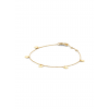 Jackie Armband, 14krt.goud Disc  (lengte verstelbaar: 16-17,5cm.) - 22249