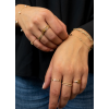 Jackie Ring,14krt.goud Guell (maat 56) - 22254