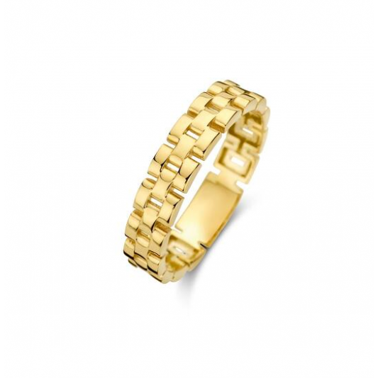 Jackie Ring,14krt.goud Guell (maat 56) - 22254