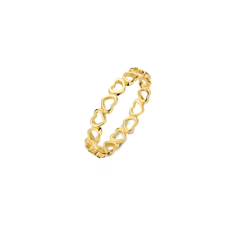 Jackie Ring,14krt.goud Corazon (maat 52) - 22255 Jackie Ring,14krt.goud Corazon (maat 52) - 22255