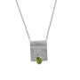 TRIANGEL Hanger, model 341380-P met Peridot (incl. collier 45cm.) - 22284