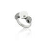 AUDAR Ring, model 2134 zilver met zoetwaterparel 9mm. (maat 56) - 22391 AUDAR Ring, model 2134 zilver met zoetwaterparel 9mm. (maat 56) - 22391