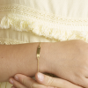 Graveerarmband, 14krt. goud  (verstelbaar: 9-11cm.baby) - 22446