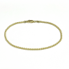 Armband, 14krt.goud palmier dikte 2,1mm. (lengte:19cm.) - 22449