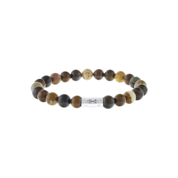 AZE Armband AZ-BS010-A Jaspis en Bronziniet - 22471