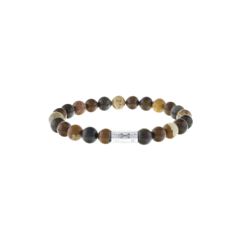 AZE Armband AZ-BS010-A Jaspis en Bronziniet - 22471