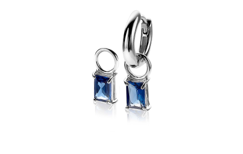 Zinzi Oorbedels, model ZICH2021DB excl.oorringen (4x6,5mm.) - 22489