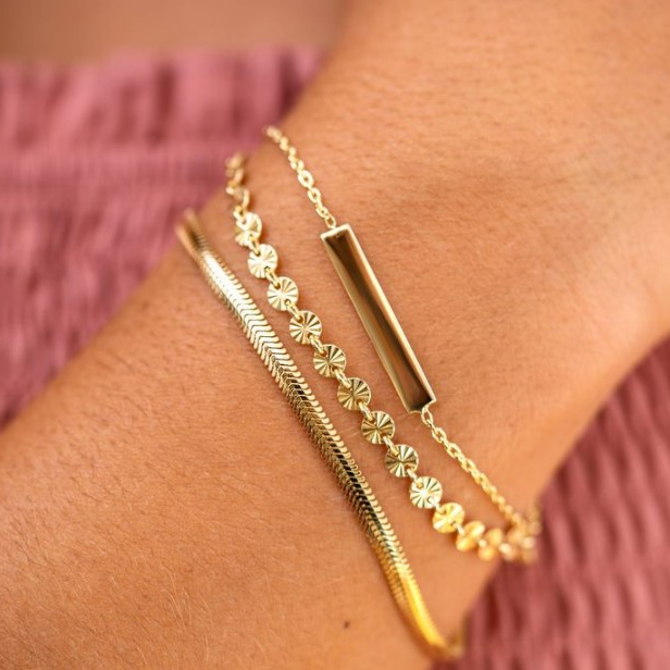 Zinzi Armband, model ZIA2344G (lengte: 17-19,5cm.) - 22490 Zinzi Armband, model ZIA2344G (lengte: 17-19,5cm.) - 22490