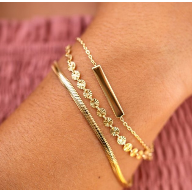 Zinzi Armband, model ZIA2344G (lengte: 17-19,5cm.) - 22490 Zinzi Armband, model ZIA2344G (lengte: 17-19,5cm.) - 22490
