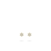 Oorknoppen, 14krt.goud met zirconia (diameter 5mm.) - 22503