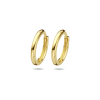 Oorringen, 14krt.goud (14x2mm.) - 22556