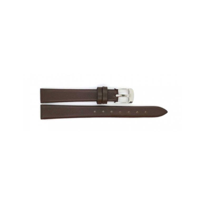 Horlogeband 12mm Bruin - 22643