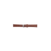 Horlogeband 12mm Bruin, krokodillenprint - 22645